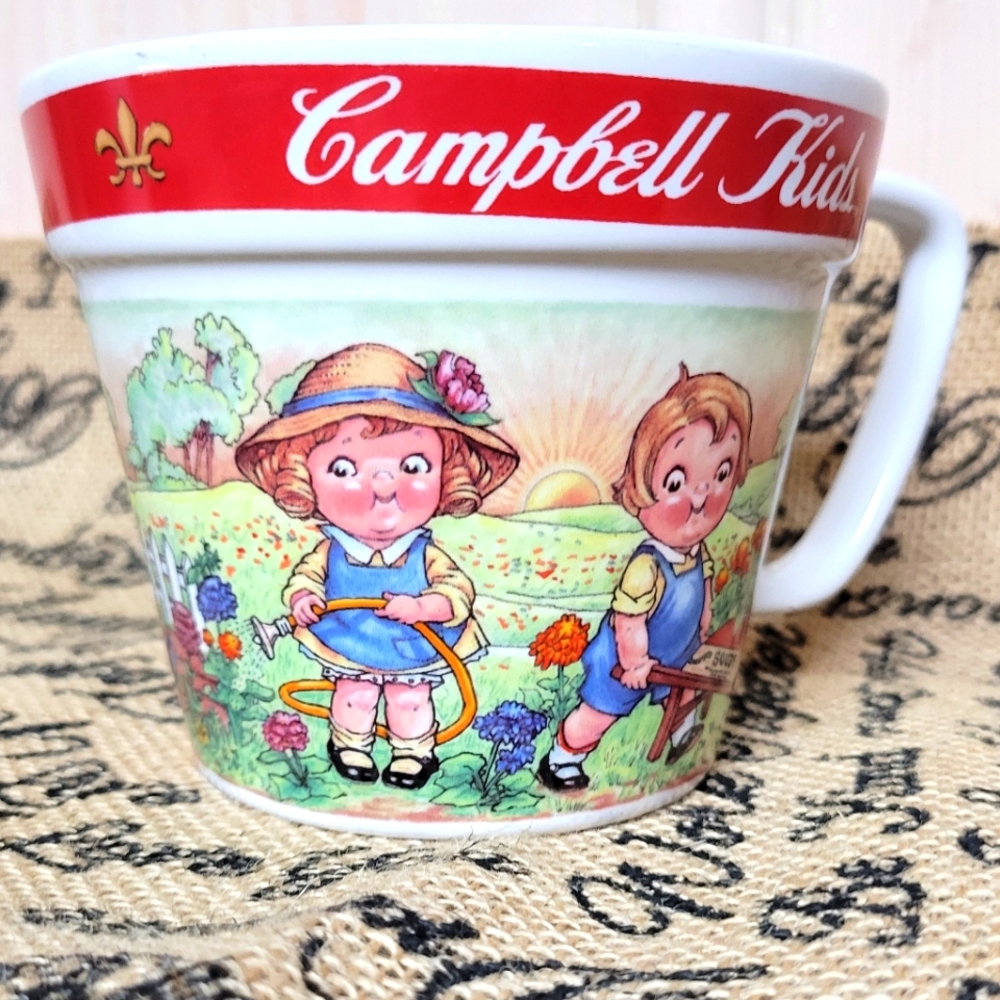 Vintage rare ceramic Wedgewood Campbell soup mug from the 90s great condi